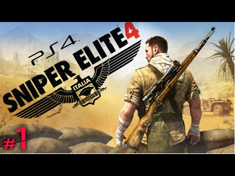 Zagrajmy w Sniper Elite 4 [PS4] odc.1-Pierwszy oficer