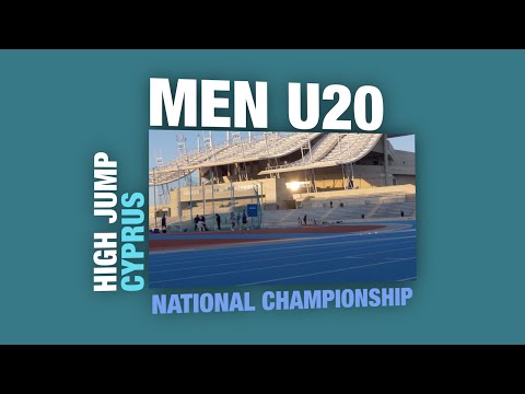 High Jump MEN U20. Cyprus National Championship