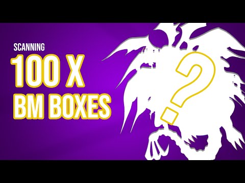 SCANNING 100 BM BOXES FOR GEHENNA! | Digimon Masters Online