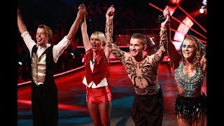 Herman Tømmeraas y Amalie Snøløs en Skal vi Danse