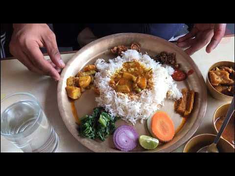 O Ultimate Thakali Khana em Pokhara em Fewa Thakali Bhanchha