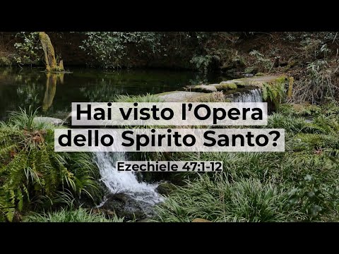 "Hai visto l'opera dello Spirito Santo?" - Ezechiele 47:1-12 - Breve Riflessione Strano Spiridione