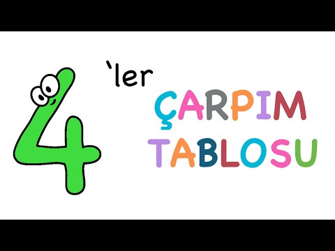 4’ler ÇARPIM TABLOSU - 10 TEKRAR