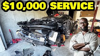 I bought a broken McLaren 720s and performed its major service for half off