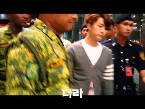 141207 ToppDogg 탑독 ‬말레이시아 공항 출국
