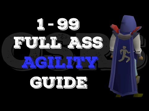 1-99 Full Ass Agility Guide Simplified (OSRS P2P)