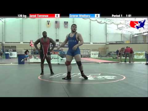 Jared Torrence vs. Connor Medbery at 2013 ASICS University Nationals - FS