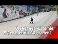 Skiën terwijl hitterecords sneuvelen.