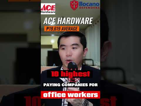 High paying companies for office workers Philippines