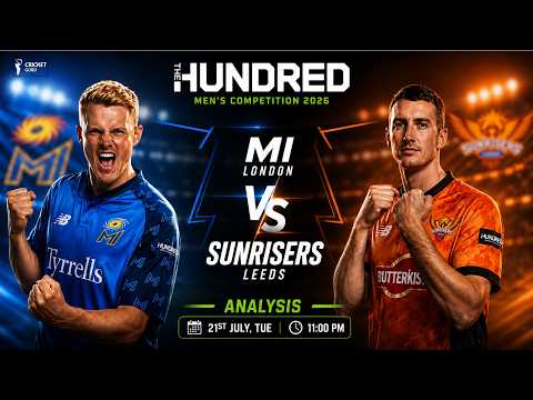 MI London vs Sunrisers Leeds 1st Match Prediction 2026 | The Hundred 2026, Who Will Win?