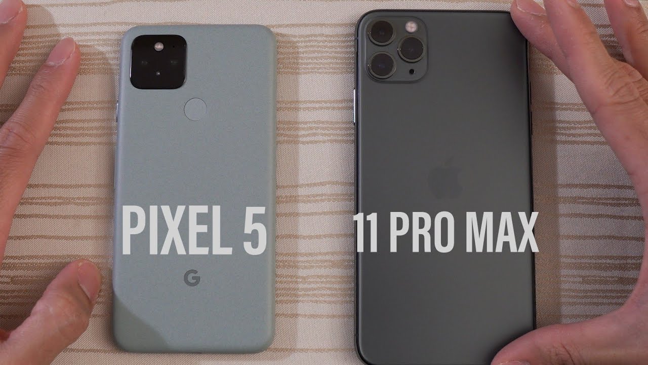 Google Pixel 5 vs iPhone 11 Pro Max SPEED TEST!
