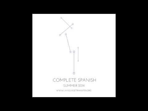 Complete Spanish, Track 67 - Language Transfer, The Thinking Method