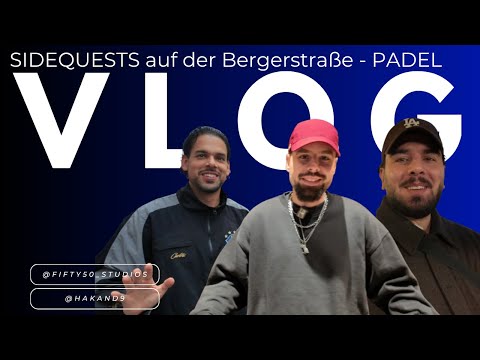 VLOG - SIDEQUESTS? mit der GANG - Chaos, Foodspots & Cafés auf der Bergerstraße - PADEL - Reisetipps