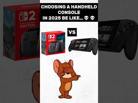 Nintendo Switch 2 VS Rog Xbox Ally X #nintendo #nintendoswitch #switch #switch2 #trending #shorts