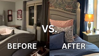 Budget Friendly Bedroom Makeover: DIY Thrift Store Design & Decor Ideas
