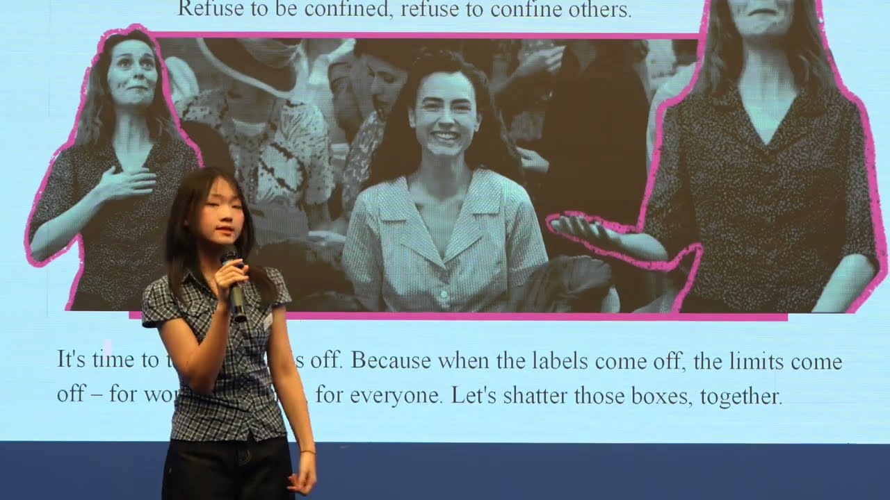 Smashing the Cage: Liberation for Women | Mohan Zhu | TEDxZhengzhou No.7 HS