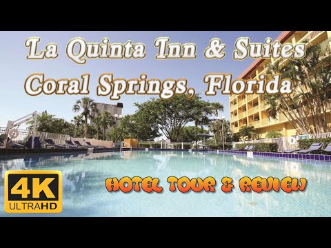 Hotel Tour of the La Quinta Inn at Coral Springs, Florida!  #hotelreview #tour #adventureschmuck