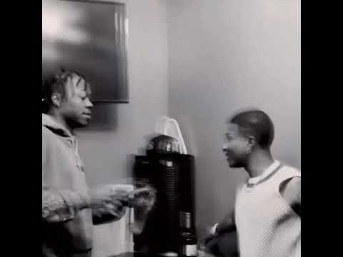 Skillibeng and Wizkid in studio (Mood Remix?)