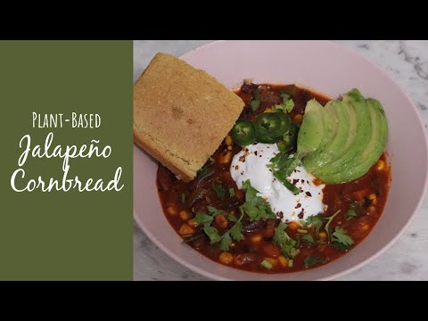 Jalapeno Cornbread | VEGAN recipe