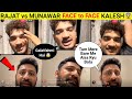 Rajat Dalal Vs Munawar Faruqui Face To Face Arguments Munawar Faruqui Rajat Dalal Live Dhandho