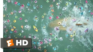 The Meg (2018) - The Beach Attack Scene (8/10) | Movieclips