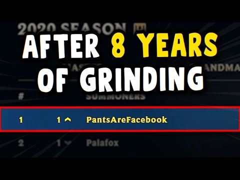 I FINALLY GOT RANK 1 CHALLENGER AFTER 8 YEARS OF GRINDING!!!