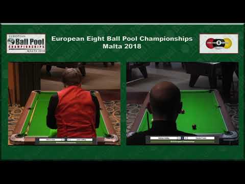 2018 European Championships - Mens Singles - Adrian Holley v Daniel Freire & Elliot Combe v Jamie Ga