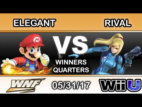 WNF 2.4 - BSD | Elegant (Mario) Vs. Rival (Zero Suit Samus) Winners Quarters - Smash Wii U
