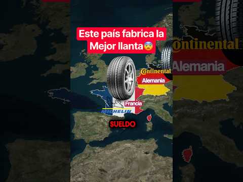 Éste país fabrica la llanta más duradera el mundo 😱 #viral