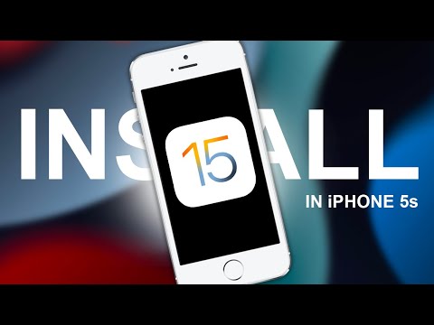 How to Install IOS 15 in iPhone 5s - How to Update iPhone 5s on IOS 15🔥🔥.