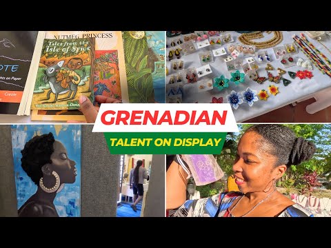 Grenada's Talent UNLEASHED! Local Exhibitions of Art, Crafts, Jewellery, Books, Photography & More!