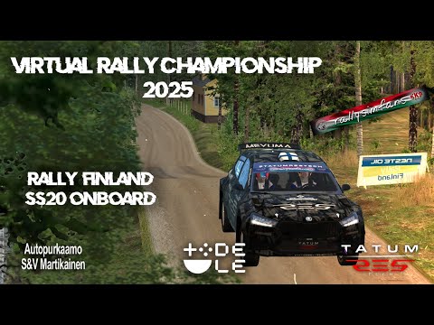 RBR RSF - VRC 2025 - Rally Finland - SS20 Onboard - OUNINPOHJA