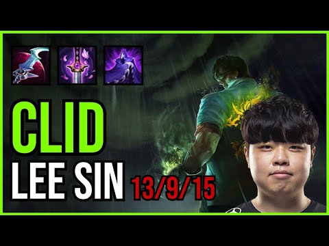 CLID - LEE SIN vs ELISE Jungle - KR Challenger - Patch 11.4