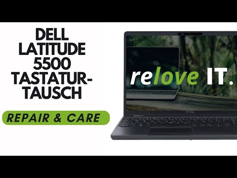 Dell Latitude 5500 keyboard replacement