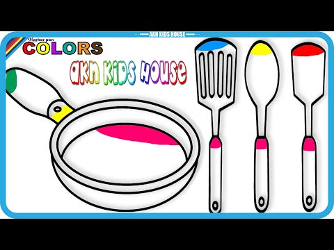 Coloring Pictures Kitchen