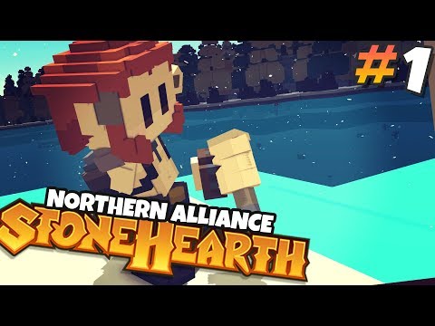 Stonehearth Northern Alliance - a New Adventure in the North - Ep 1