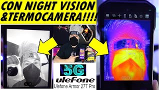 ULEFONE ARMOR 27T PRO 5g cellulare con termocamera recensione smartphone rugged con night vision