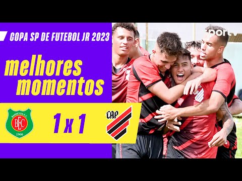BARRETOS-SP 1 X 1 ATHLETICO-PR | MELHORES MOMENTOS | COPA SÃO PAULO DE FUTEBOL JR 2023 | sportv