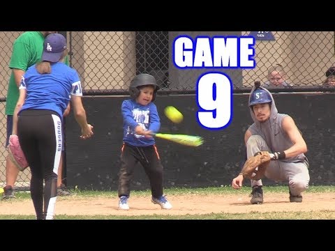 PLAYING ALL NINE POSITIONS IN ONE GAME! | On-Season Softball Series | Game 9