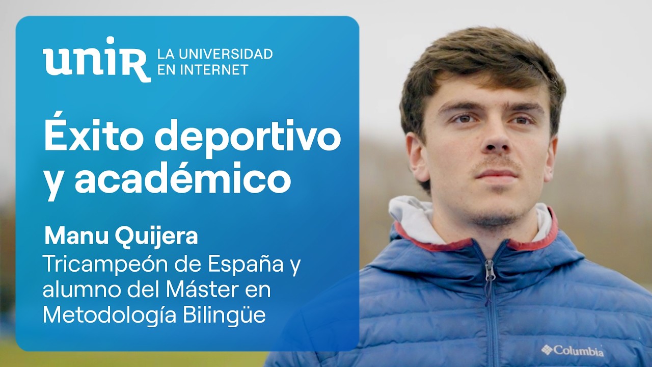 Opiniones UNIR | Manu Quijera, tricampeón de España en jabalina: el éxito deportivo y académico