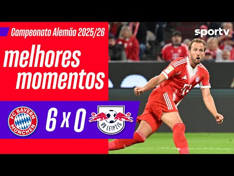 Gols e lances de Bayern x RB Leipzig