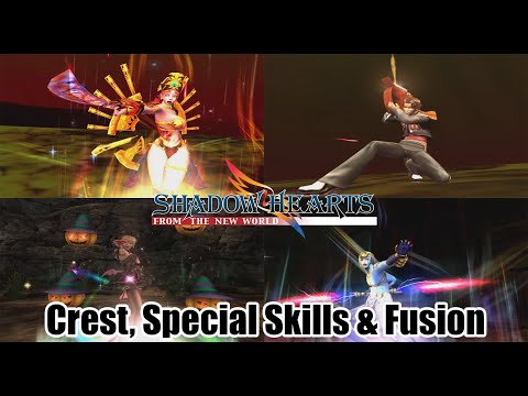 Shadow Hearts: From the New World | Attacks, Crest & Special Attacks |