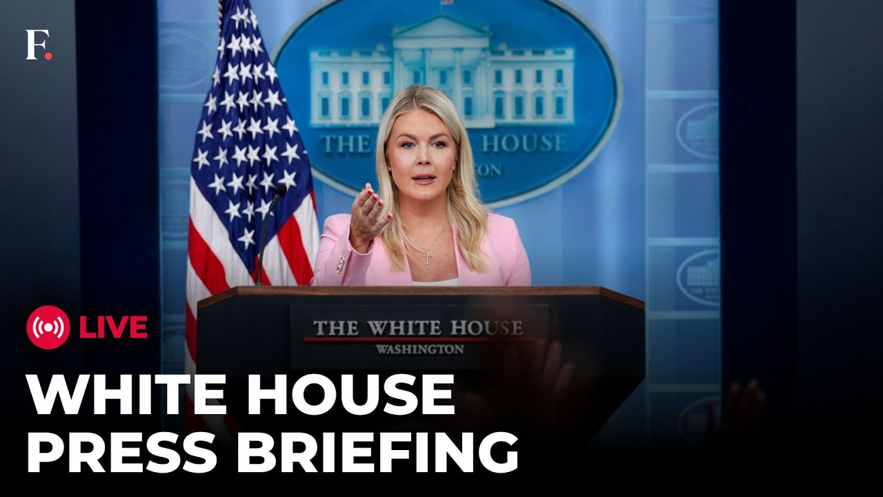 White House Briefing LIVE: Karoline Leavitt Holds Briefs Press After Rubio Claims 'Iran Not Serious'