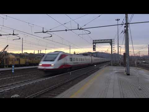 ETR 460 IN LIVREA FRECCIABIANCA IN TRANSITO A ARQUATA S. (AL ) VEN. 4 - 1 - 2019