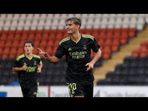 Nico Paz - Real Madrid Juvenil A (U19) vs Celtic (06/09/2022)