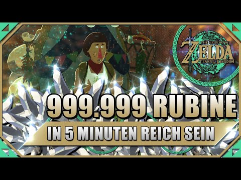 1 MIO. RUBINE FARMEN in 5 Minuten in Zelda Tears of the Kingdom!