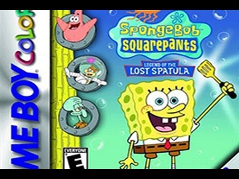Spongebob Squarepants : Legend of the Lost Spatula Game Boy