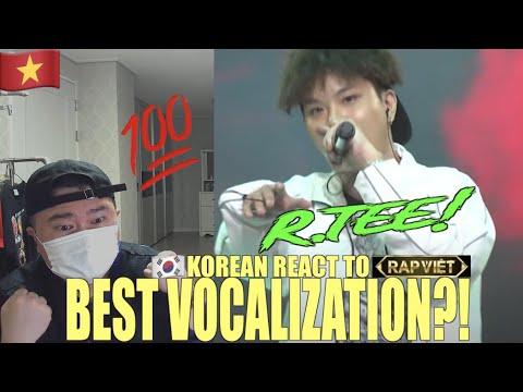 [EXCLUSIVE!]🇻🇳🇰🇷🔥Korean Hiphop Junkie react to R.Tee [Rap Việt] (VNM/ENG SUB)