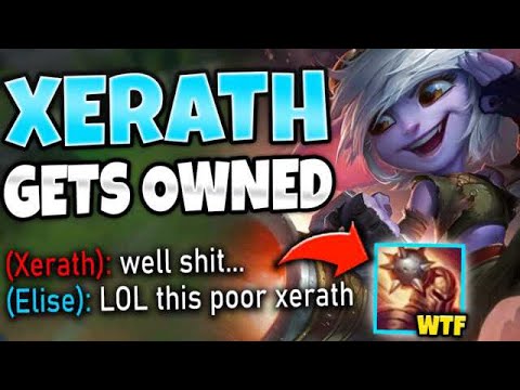 HE TOOK MY XERATH SO I PULLED OUT TRISTANA MID! (HE GOT WRECKED) - League of Legends