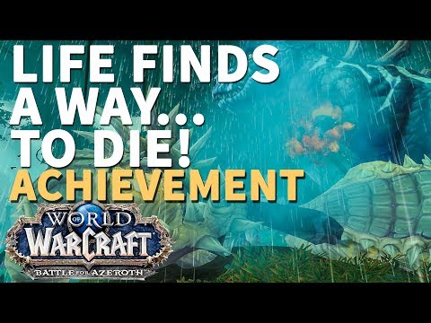 King K'tal the Devilsaur WoW Life Finds a Way... To Die!